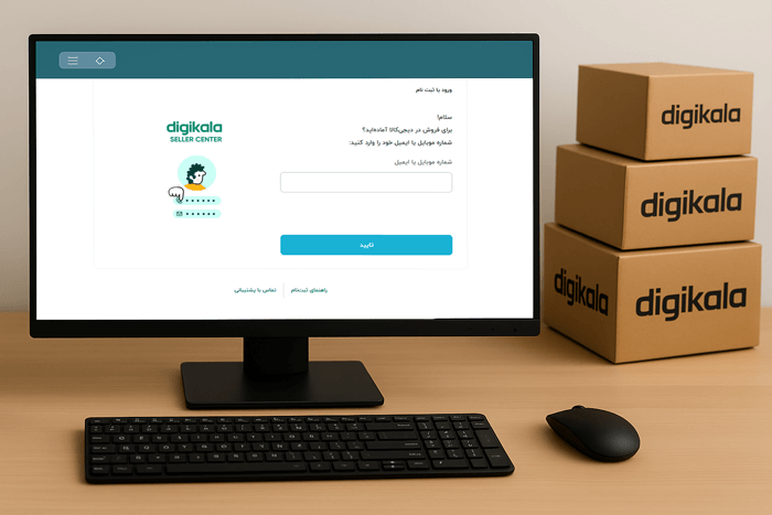 نرم افزار حسابداری تخصصی پنل فروشندگان دیجی کالا
